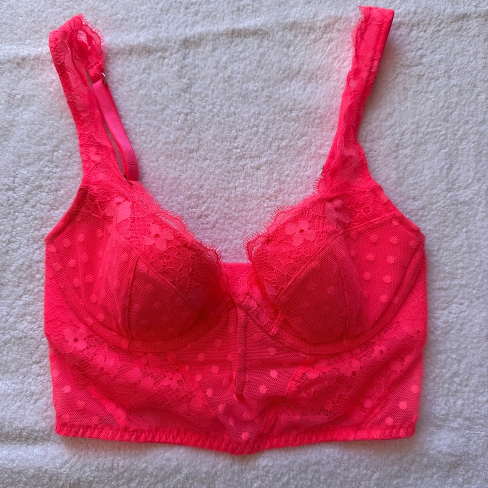 NWOT Victoria's Secret Dream Angels Lace Bustier Top